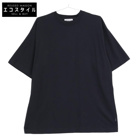 BALENCIAGA バレンシアガ 556089 18年 オーバーサイズ バック刺繍 トップス XS