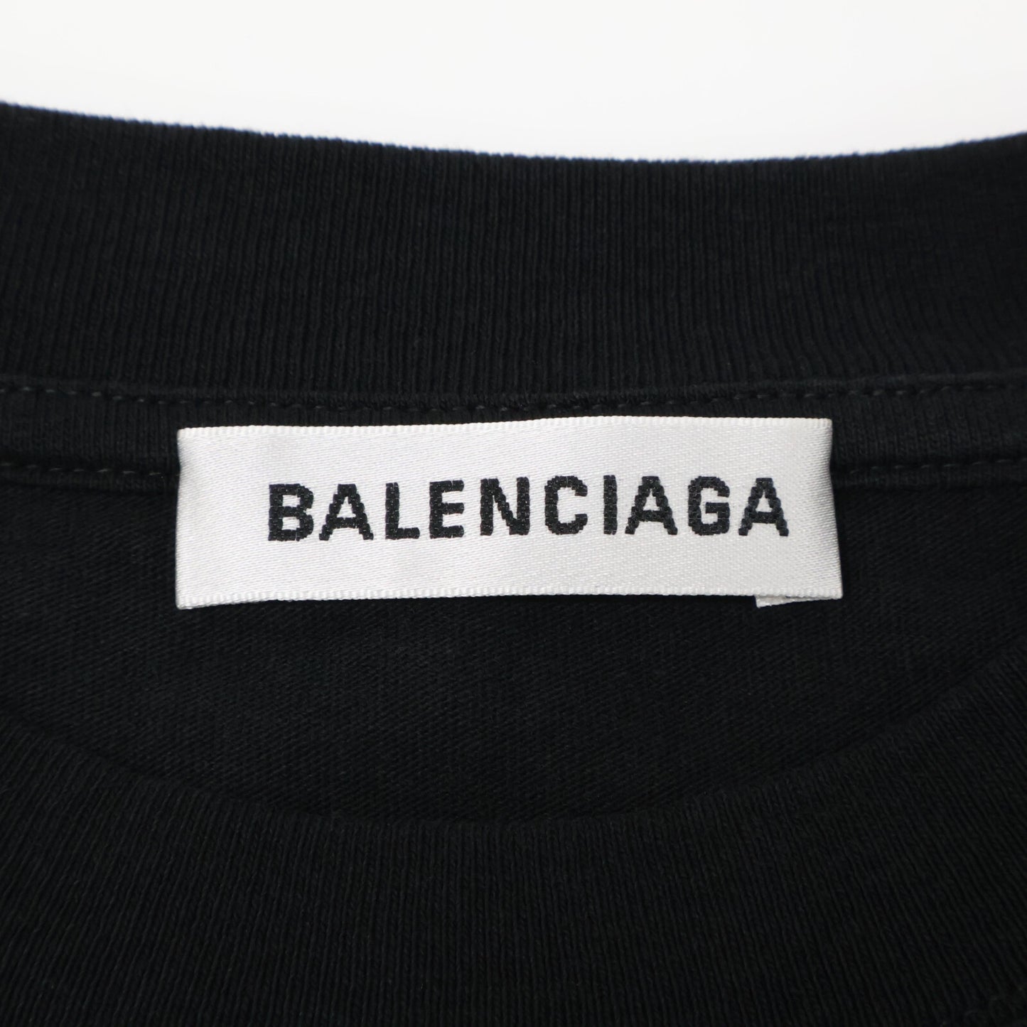 BALENCIAGA バレンシアガ 556089 18年 オーバーサイズ バック刺繍 トップス XS