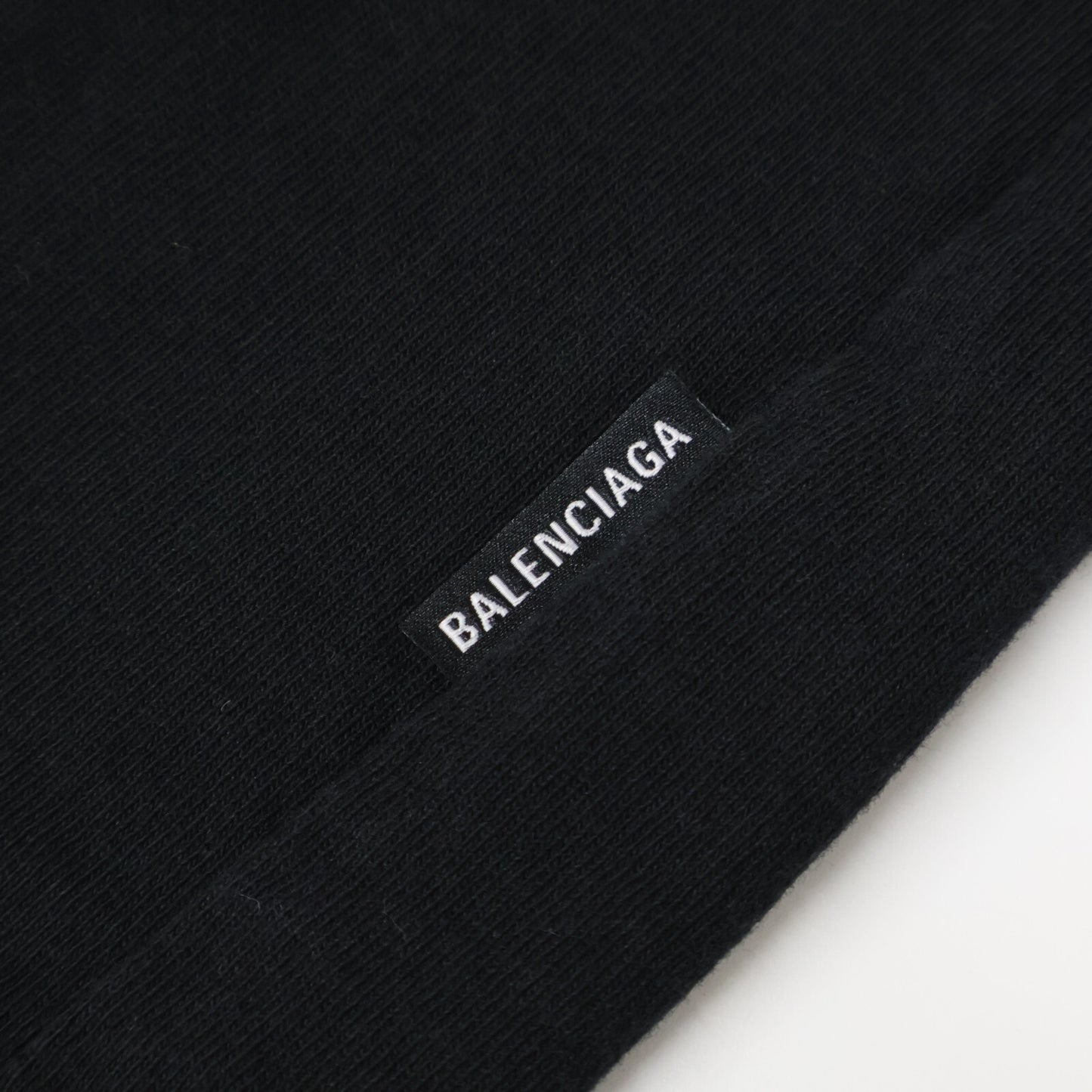 BALENCIAGA バレンシアガ 556089 18年 オーバーサイズ バック刺繍 トップス XS