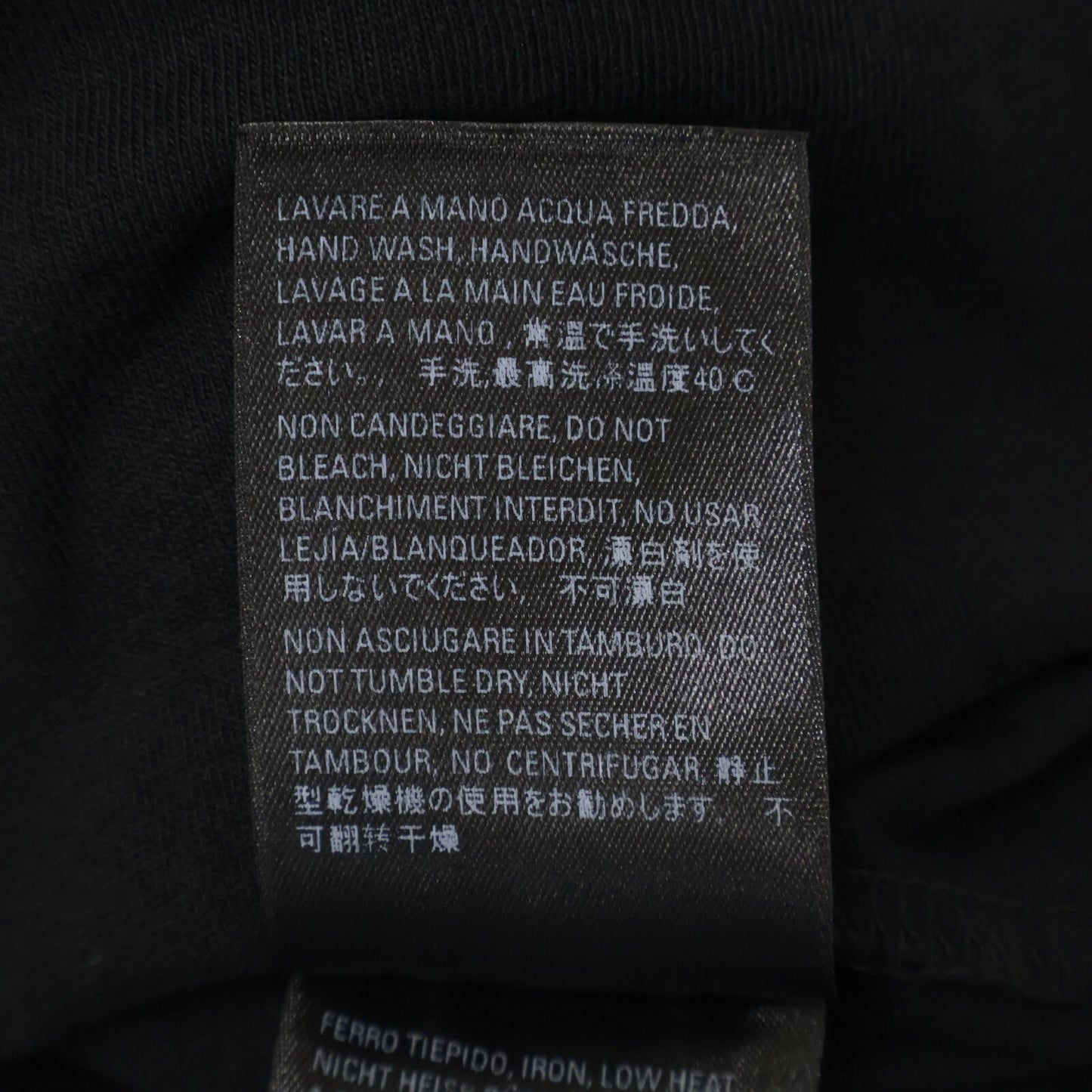 BALENCIAGA バレンシアガ 556089 18年 オーバーサイズ バック刺繍 トップス XS