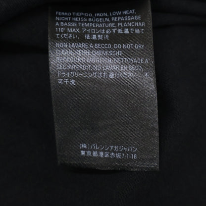 BALENCIAGA バレンシアガ 556089 18年 オーバーサイズ バック刺繍 トップス XS