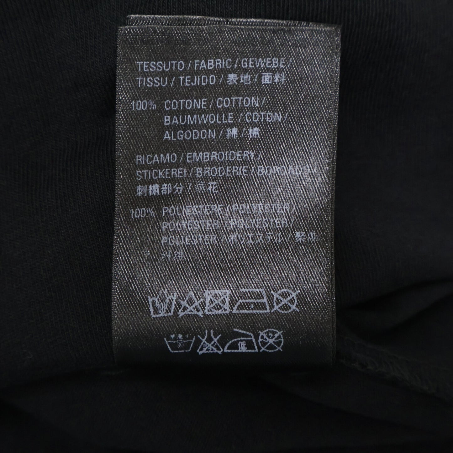 BALENCIAGA バレンシアガ 556089 18年 オーバーサイズ バック刺繍 トップス XS