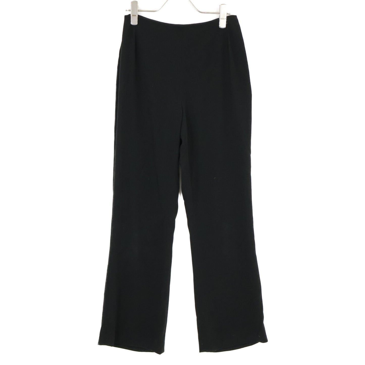 CHANEL シャネル 00年 P16623V06371 ブラック ココマーク ストレートパンツ ボトムス 38