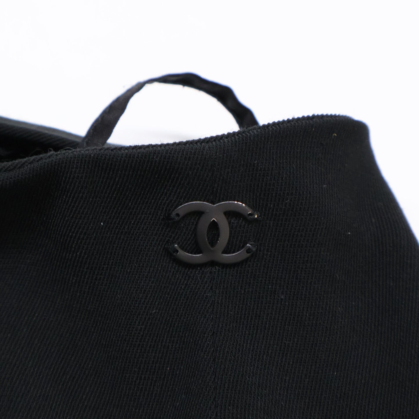 CHANEL シャネル 00年 P16623V06371 ブラック ココマーク ストレートパンツ ボトムス 38