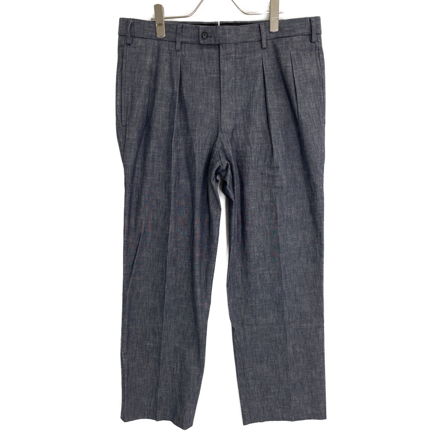 UNITED ARROWS ユナイテッドアローズ 1114-177-9046 ｼｬﾝﾌﾞﾚｰ ｽﾄﾚｰﾄ 2ｲﾝﾌﾟﾘｰﾂ ｽﾗｯｸｽ ボトムス 50