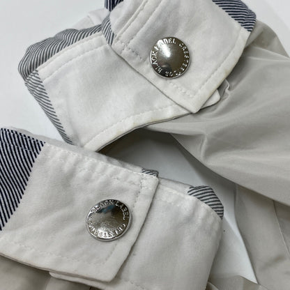 BLACK LABEL CRESTBRIDGE ブラックレーベルクレストブリッジ 51P25-415-42 ホワイト リバーシブル ジップアップ ナイロンパーカー ジャケット LL