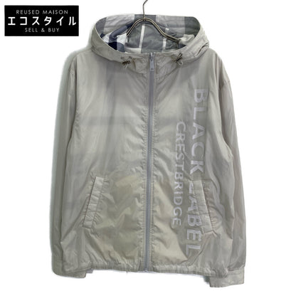 BLACK LABEL CRESTBRIDGE ブラックレーベルクレストブリッジ 51P25-415-42 ホワイト リバーシブル ジップアップ ナイロンパーカー ジャケット LL