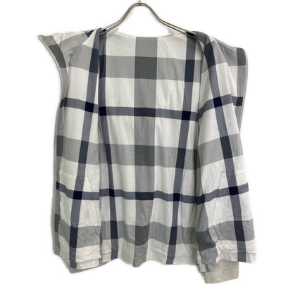 BLACK LABEL CRESTBRIDGE ブラックレーベルクレストブリッジ 51P25-415-42 ホワイト リバーシブル ジップアップ ナイロンパーカー ジャケット LL