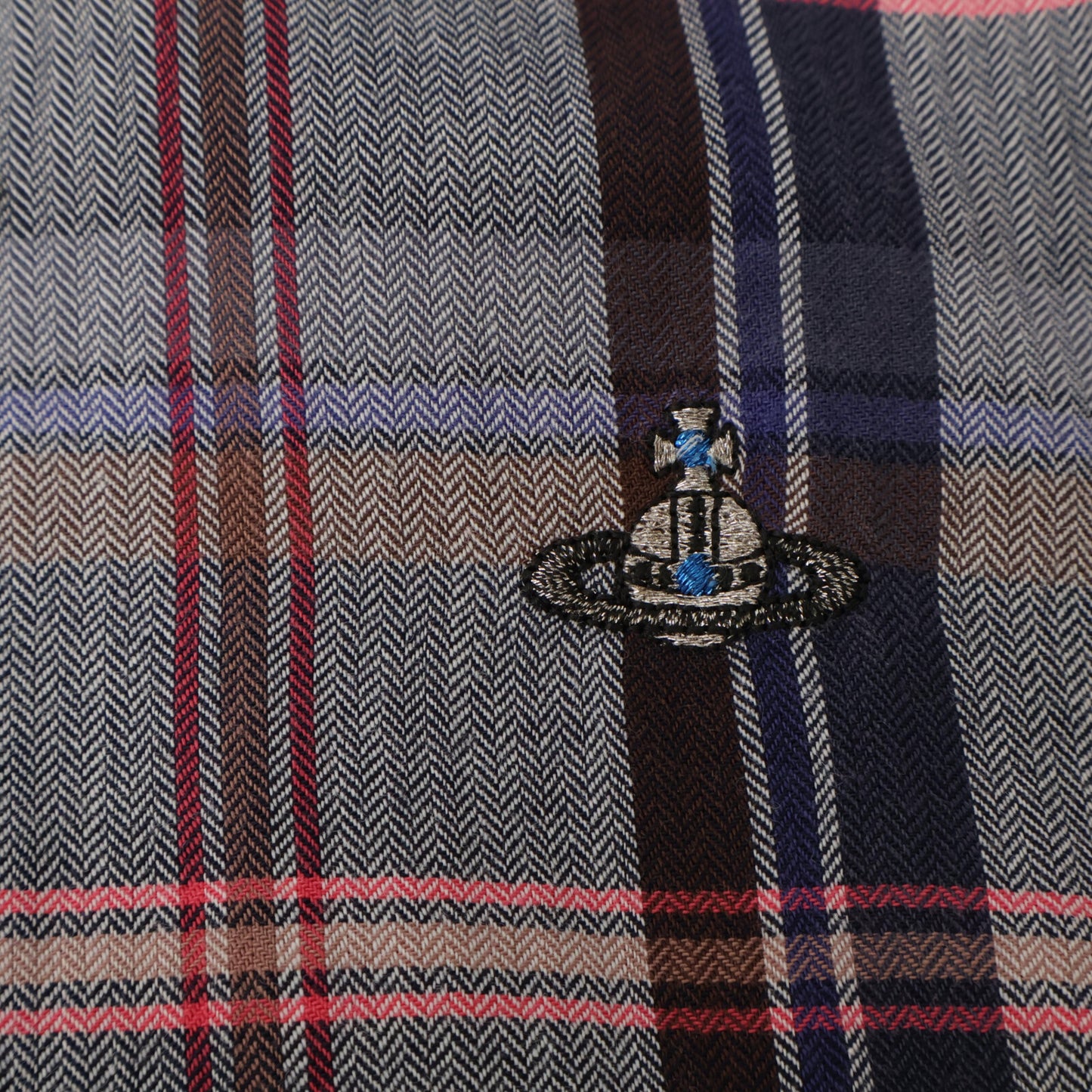 VIVIENNE WESTWOOD MAN ヴィヴィアンウエストウッドマン 289038 グルービーチェック クラシックシャツ トップス 46