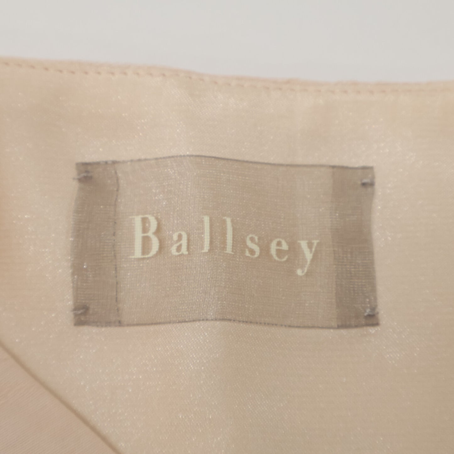 BALLSEY ボールジー 23SS ライトピンク ブルームカットジャカード パフスリーブブラウス トップス 36