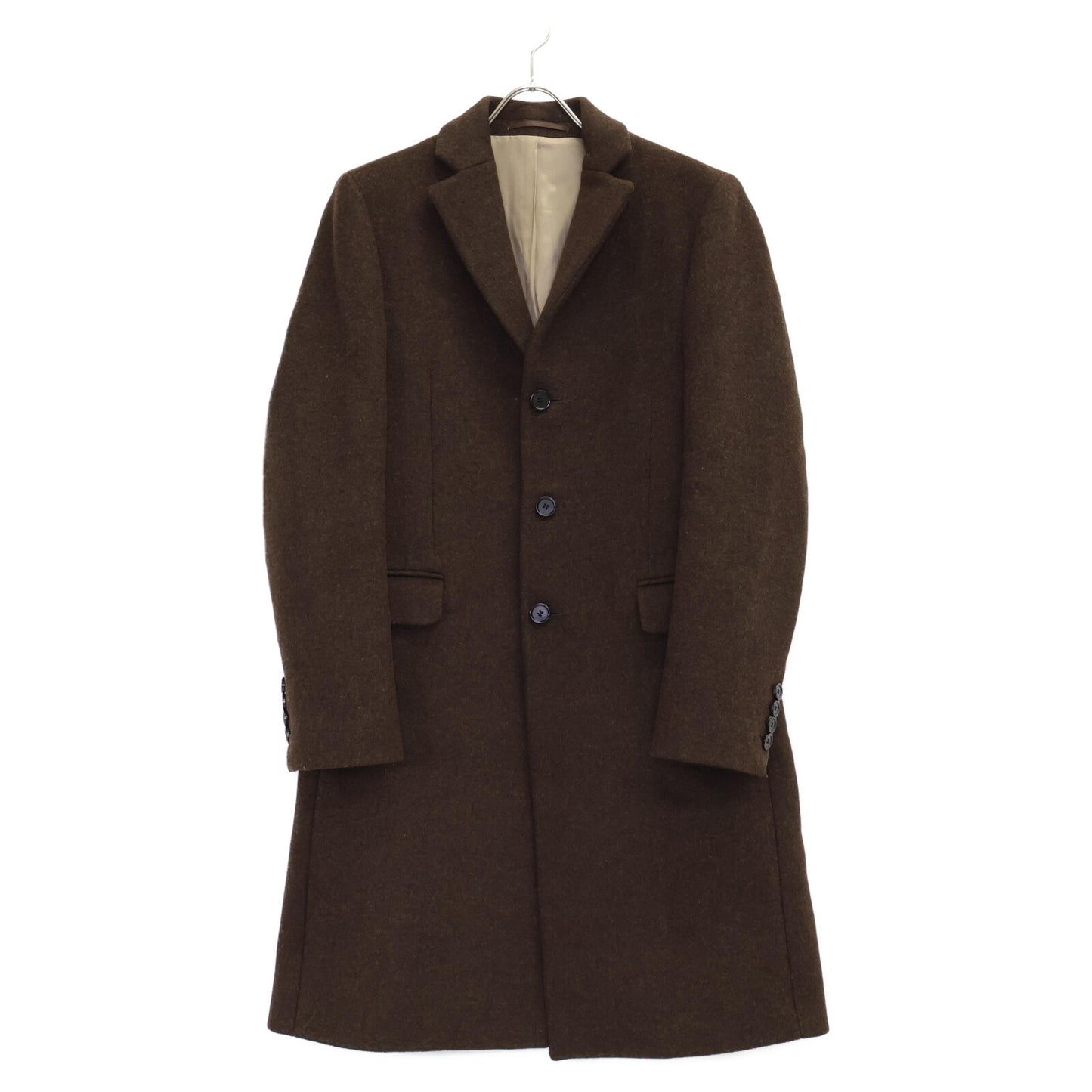 ACNE STUDIOS アクネ ストゥディオズ ブラウン ウール GAVIN チェスターコート コート 44