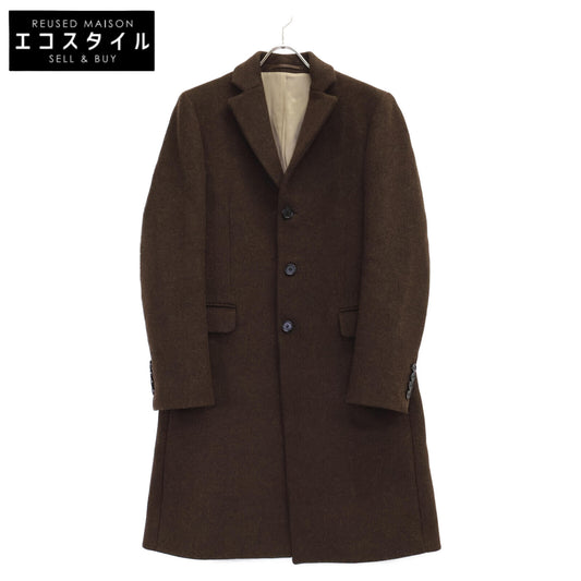 ACNE STUDIOS アクネ ストゥディオズ ブラウン ウール GAVIN チェスターコート コート 44