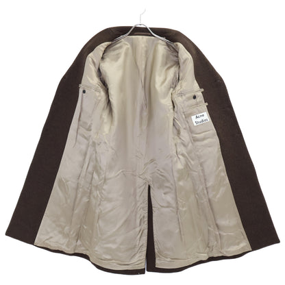 ACNE STUDIOS アクネ ストゥディオズ ブラウン ウール GAVIN チェスターコート コート 44