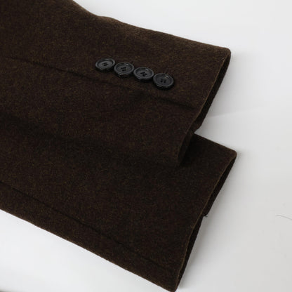 ACNE STUDIOS アクネ ストゥディオズ ブラウン ウール GAVIN チェスターコート コート 44