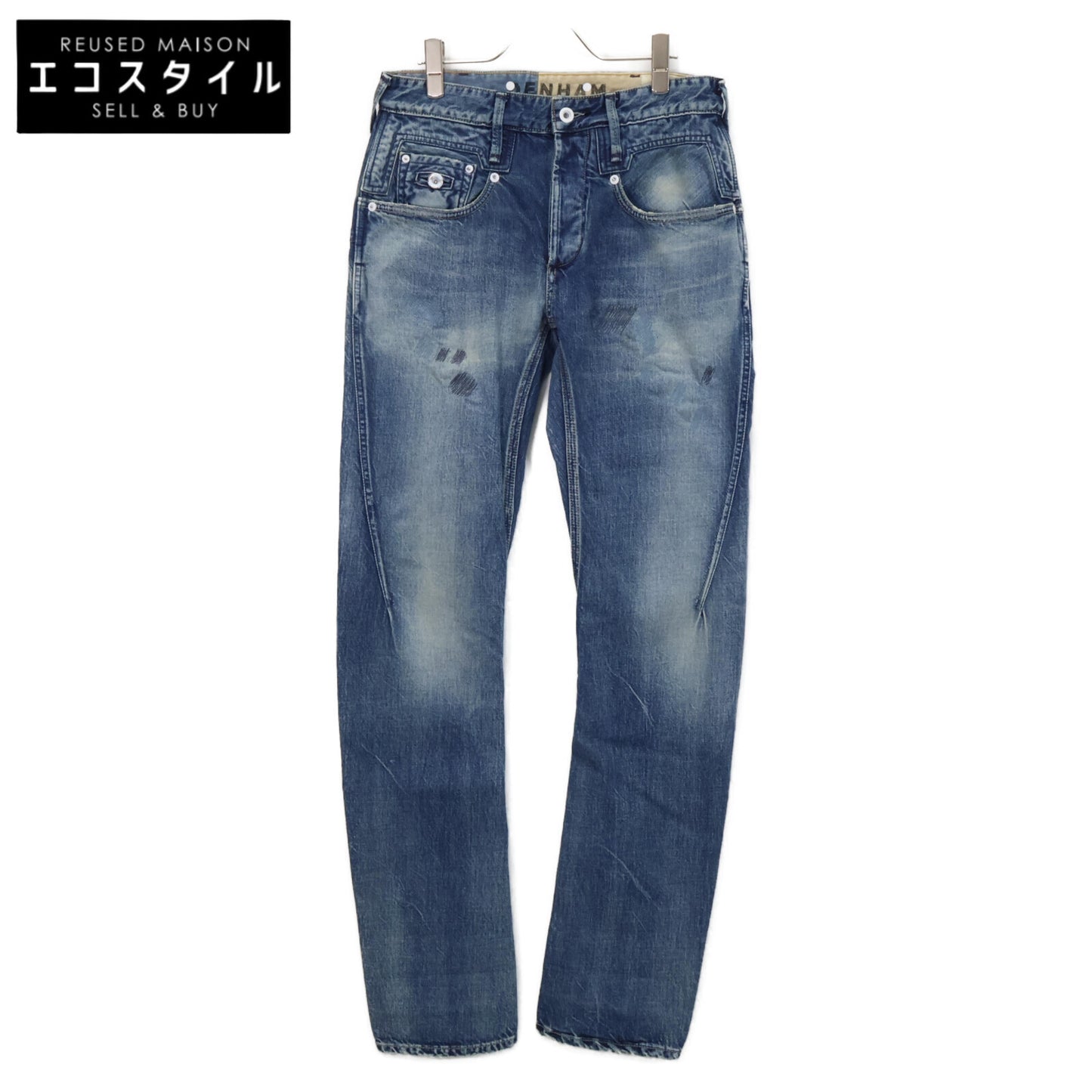DENHAM デンハム 20年 MIJHW CROSSBACK ｷｬﾛｯﾄﾌｨｯﾄ ﾃﾞﾆﾑ ボトムス 27
