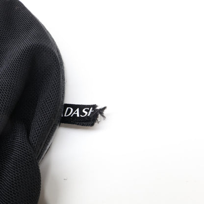 TADASHI SHOJI タダシショージ 738814LJ ブラック メッシュ ロングドレス ワンピース XS