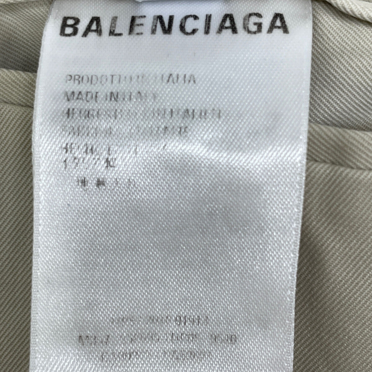 BALENCIAGA バレンシアガ 19年 558695 オーバーサイズ バルマカーン コート コート 44