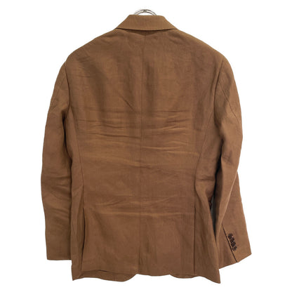 BEAMS F ビームスエフ EASY BAIRD McNUTT ﾌﾞﾗｳﾝ ﾘﾈﾝ ｿﾘｯﾄﾞ ｼﾞｬｹｯﾄ ジャケット 44