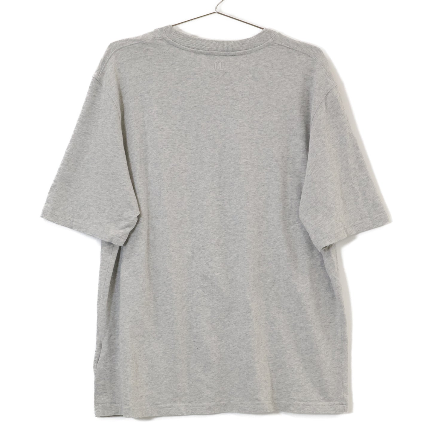 AMI PARIS アミパリス SPUTS022.726 コットン ハートロゴ刺繍 半袖Tシャツ/ トップス S