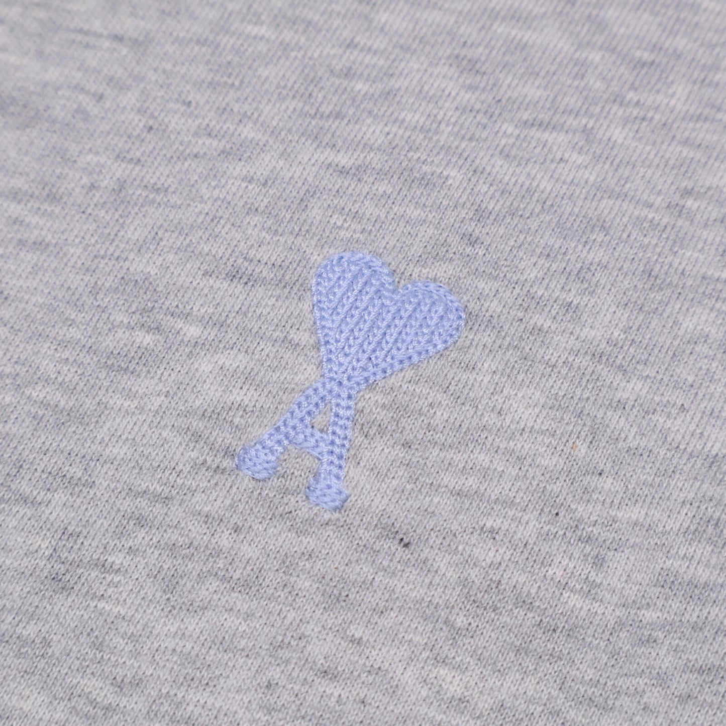 AMI PARIS アミパリス SPUTS022.726 コットン ハートロゴ刺繍 半袖Tシャツ/ トップス S