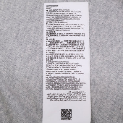 AMI PARIS アミパリス SPUTS022.726 コットン ハートロゴ刺繍 半袖Tシャツ/ トップス S