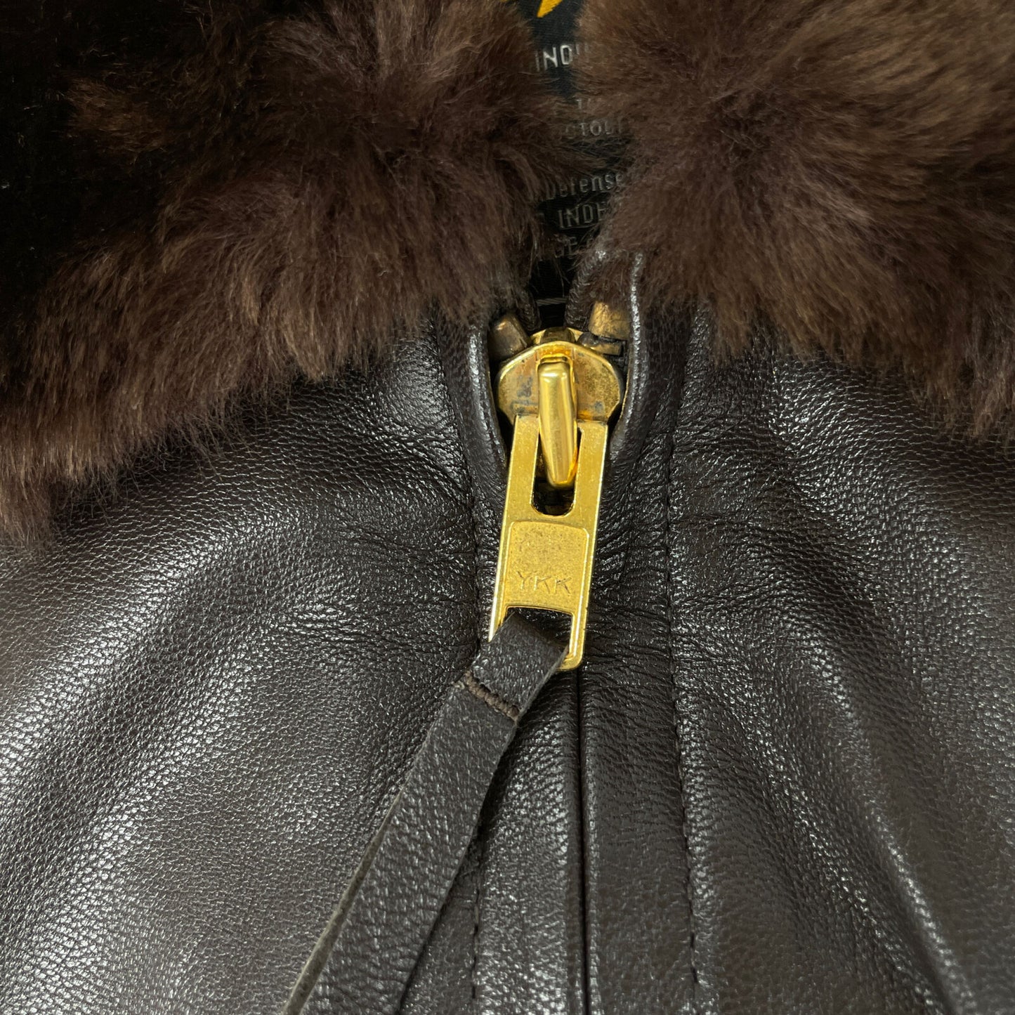 ALPHA INDUSTRIES アルファインダストリーズ ﾌﾞﾗｳﾝ ﾚﾑﾚｻﾞｰ G-1 ﾌﾗｲﾄｼﾞｬｹｯﾄ ジャケット S