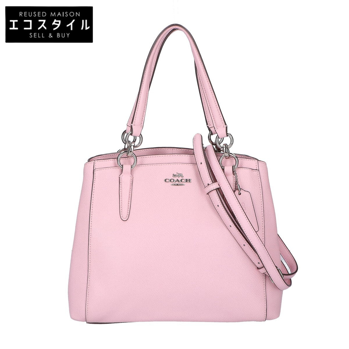 COACH コーチ レザー 2WAYショルダー ハンドバッグ