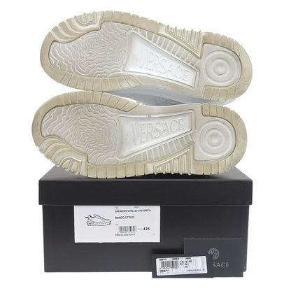 Versace ヴェルサーチ オティッセア ロ トッフ スニーカー シューズ レザー メンズ ホワイト 42 1/2 1008124 シューズ 42.5