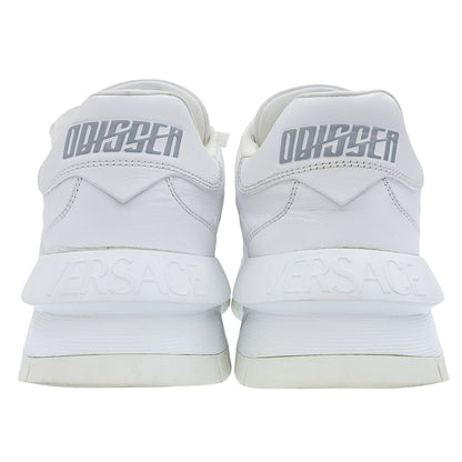 Versace ヴェルサーチ オティッセア ロ トッフ スニーカー シューズ レザー メンズ ホワイト 42 1/2 1008124 シューズ 42.5