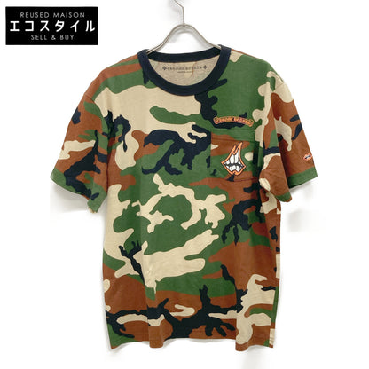 Chrome Hearts クロムハーツ Matty Boy ｶﾓﾌﾗ Caution Tｼｬﾂ トップス XL