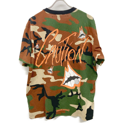 Chrome Hearts クロムハーツ Matty Boy ｶﾓﾌﾗ Caution Tｼｬﾂ トップス XL