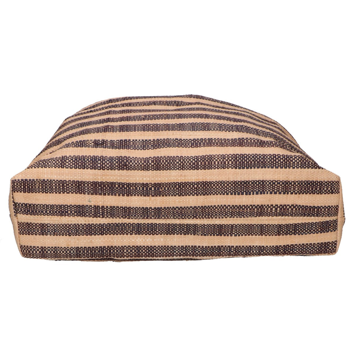 agnes b. アニエスベー MX02-03 ラフィア ボーダー トートバッグ