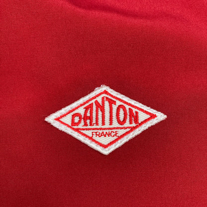 DANTON ダントン ﾚｯﾄﾞ ﾀﾞｳﾝ ﾌｰﾃﾞｯﾄﾞﾌﾞﾙｿﾞﾝ ジャケット 38