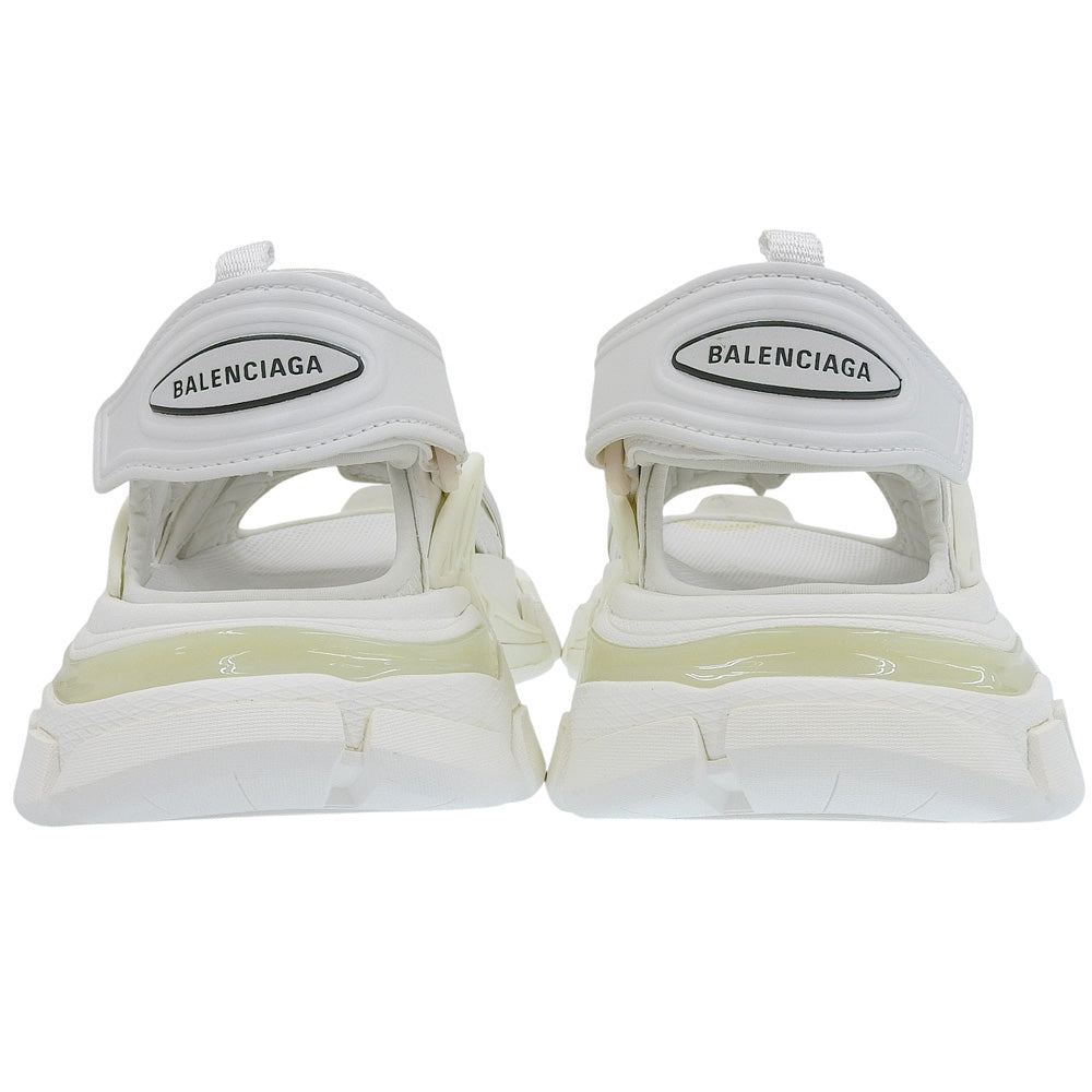 BALENCIAGA バレンシアガ 美品 Track Sandal トラック サンダル レディース ホワイト 23.0cm 617542 パンプス 35(EUR)