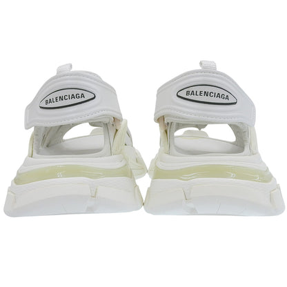 BALENCIAGA バレンシアガ 美品 Track Sandal トラック サンダル レディース ホワイト 23.0cm 617542 パンプス 35(EUR)