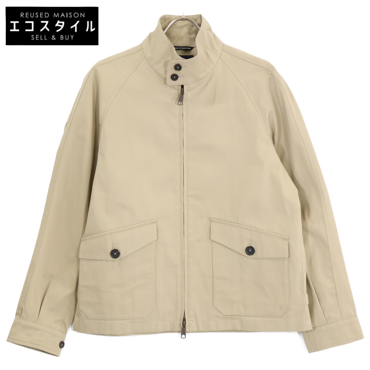 Brooks Brothers ブルックスブラザーズ ｘCORBY'S【美品/国内正規】100206545 英国製 コットン ジップ ジャケット M