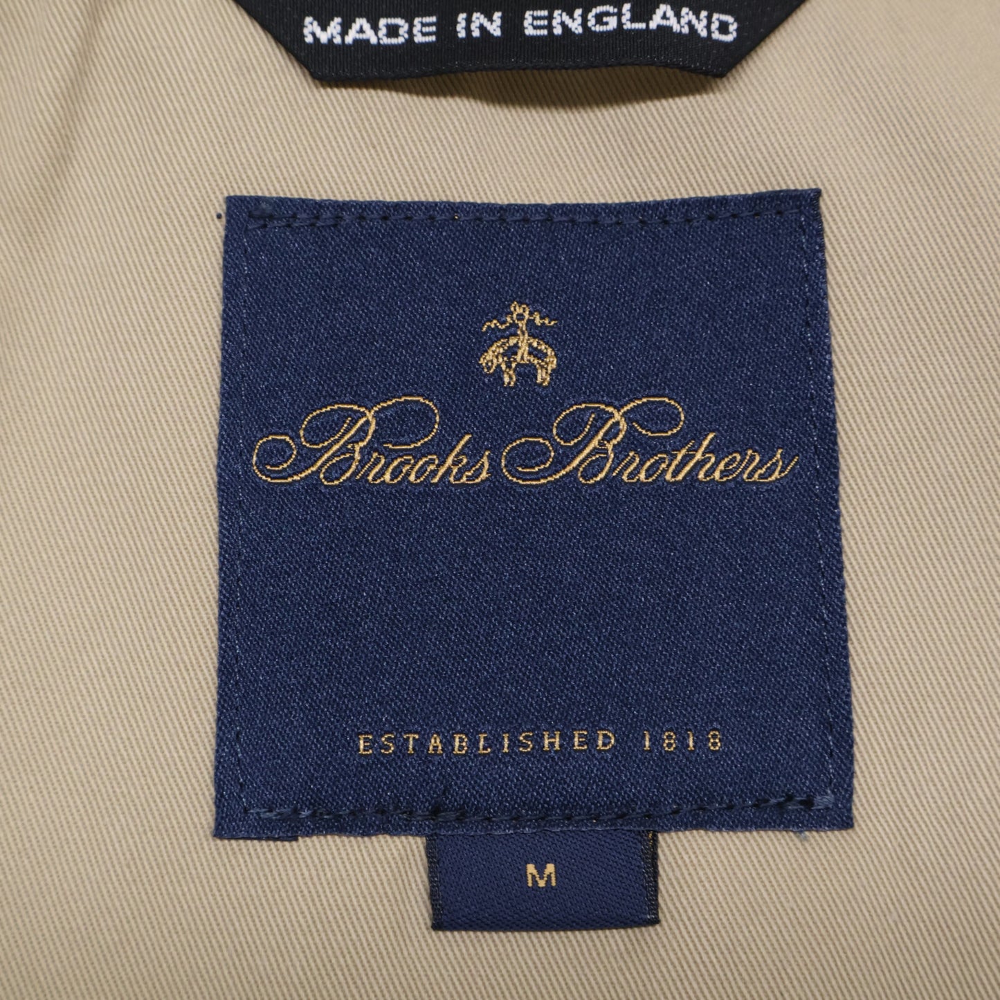 Brooks Brothers ブルックスブラザーズ ｘCORBY'S【美品/国内正規】100206545 英国製 コットン ジップ ジャケット M