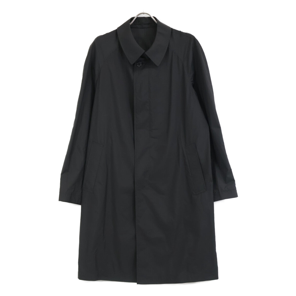 Brooks Brothers ブルックスブラザーズ 100174602 OLMETEX生地 ﾌﾞﾗｯｸ ﾊﾟｯｶﾌﾞﾙ ﾊﾞﾙｶﾗｰｺｰﾄ コート M