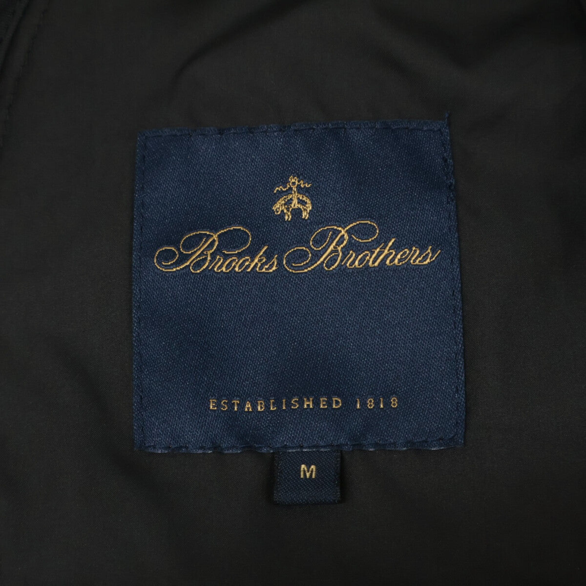Brooks Brothers ブルックスブラザーズ 100174602 OLMETEX生地 ﾌﾞﾗｯｸ ﾊﾟｯｶﾌﾞﾙ ﾊﾞﾙｶﾗｰｺｰﾄ コート M