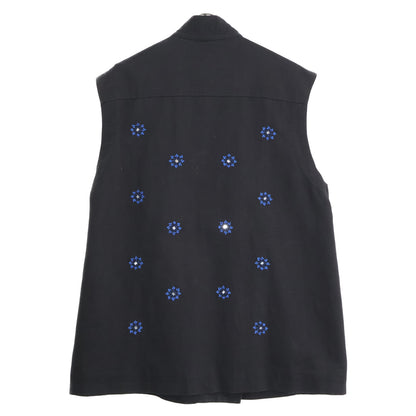 SARA MALLIKA サラ マリカ ｘ6(ROKU)【美品】020931SQ5RO EMBROIDERY BEST フラワー刺繍 エンブロイダリー ベスト ※サイズの記載はございません。