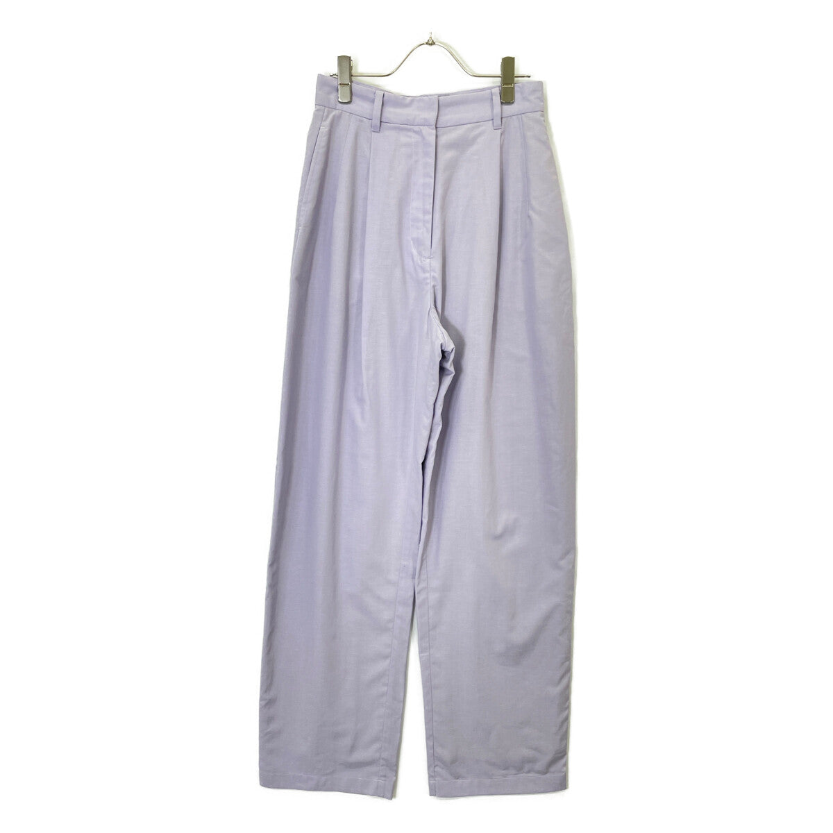 CLANE クラネ 16110-7322 ﾊﾟｰﾌﾟﾙ CURVE LINE PANTS ボトムス 2