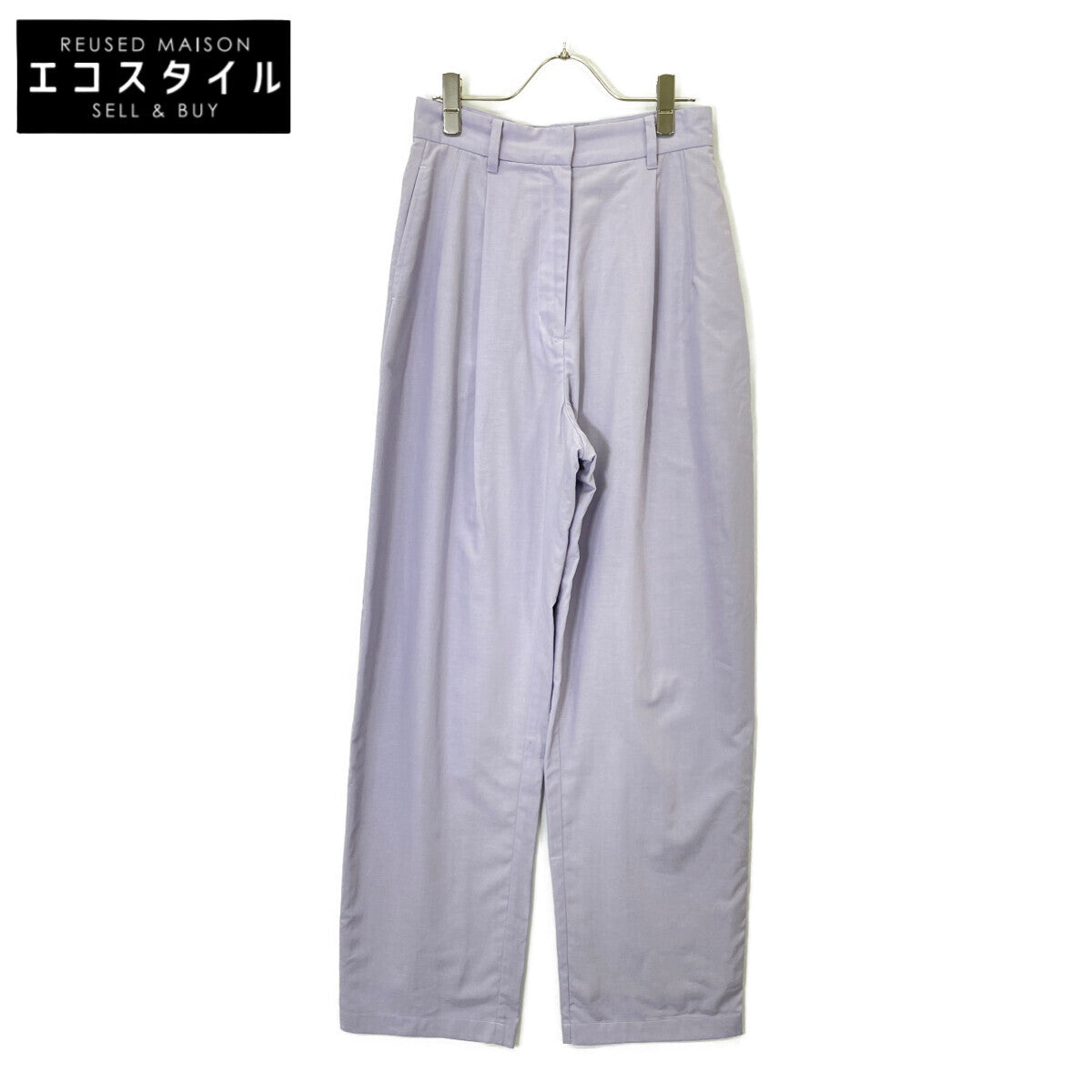 CLANE クラネ 16110-7322 ﾊﾟｰﾌﾟﾙ CURVE LINE PANTS ボトムス 2