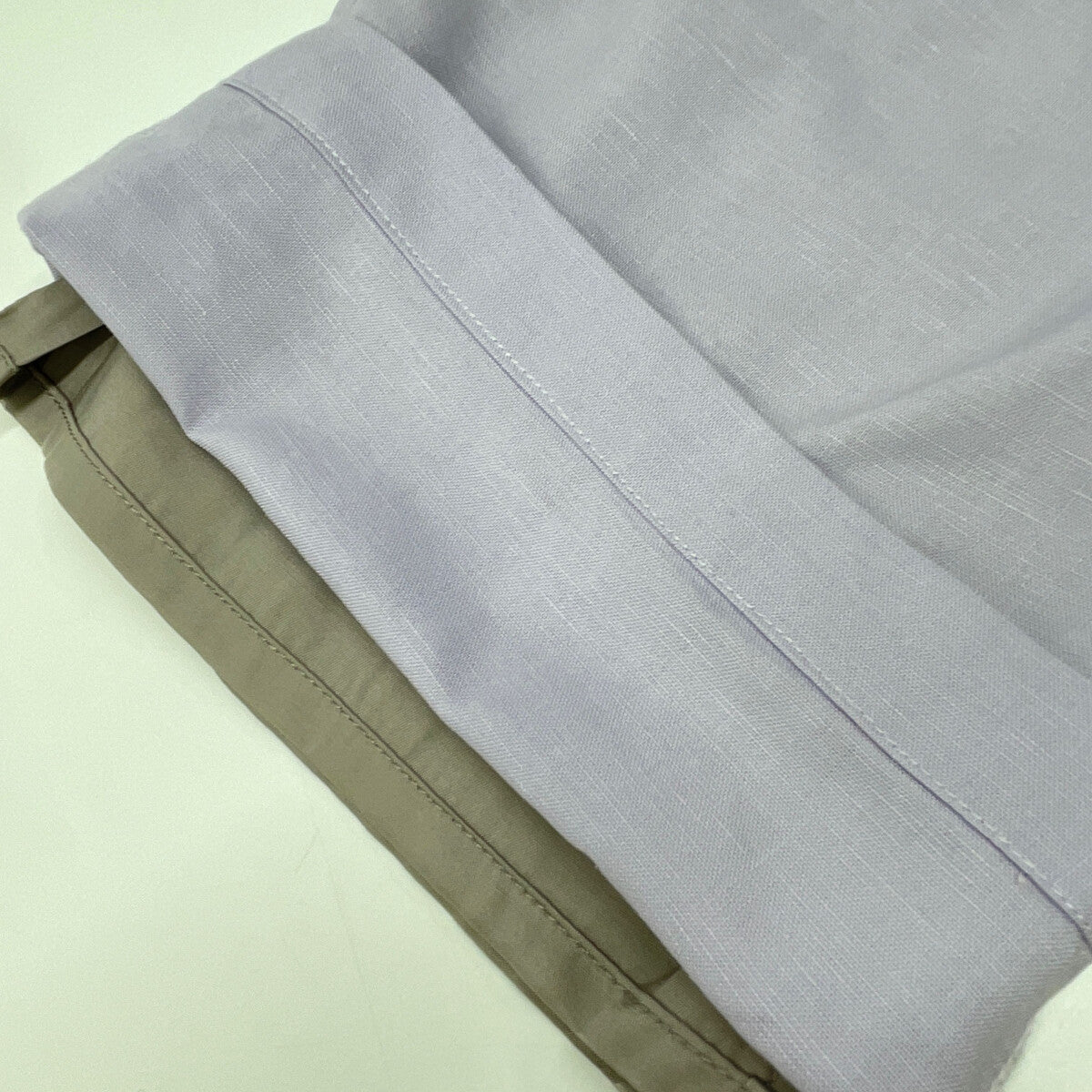 CLANE クラネ 16110-7322 ﾊﾟｰﾌﾟﾙ CURVE LINE PANTS ボトムス 2