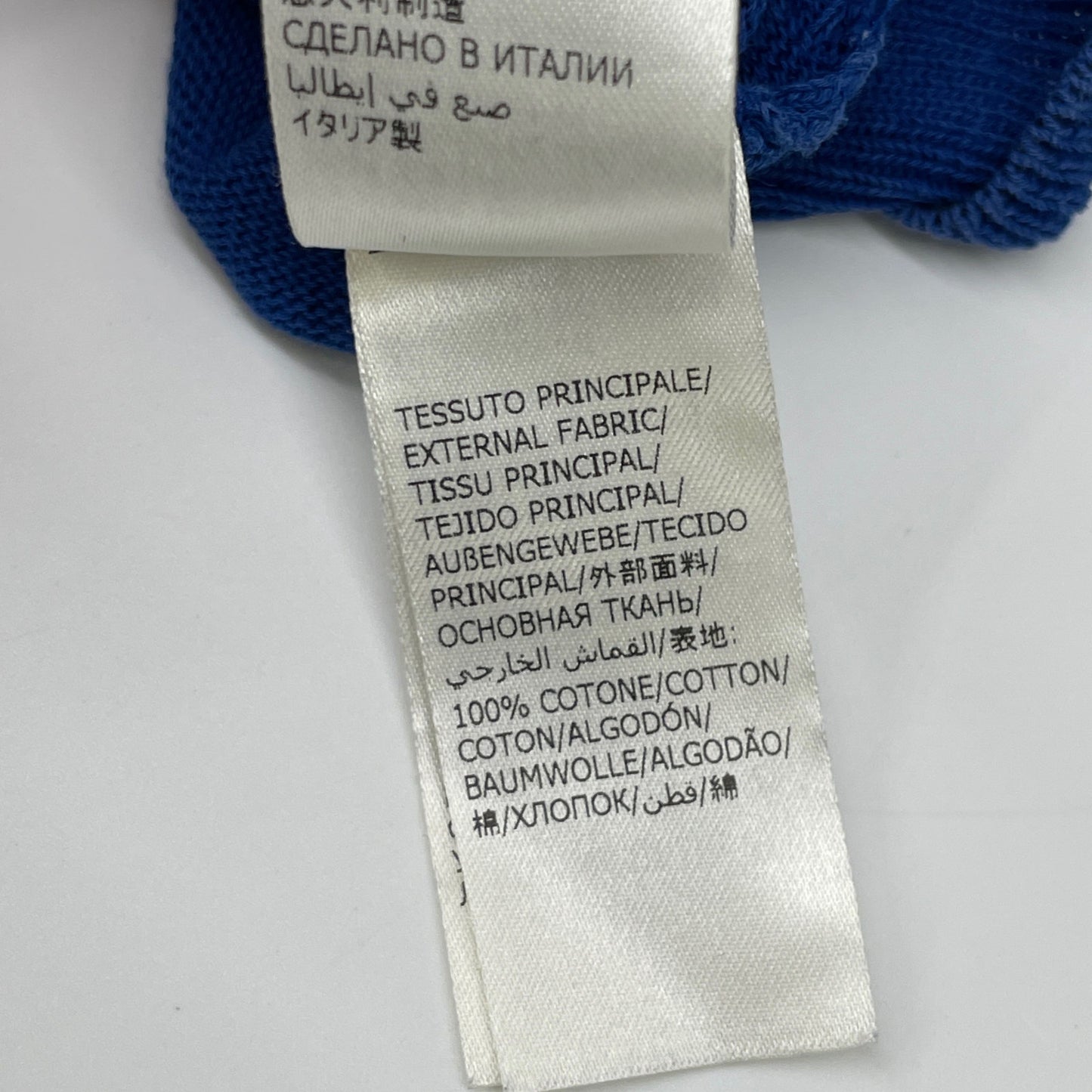 ZANONE ザノーネ 19SS 812166-ZY318 ﾌﾞﾙｰ GIRO ﾗｳﾝﾄﾞﾈｯｸ ﾛﾝｸﾞｽﾘｰﾌﾞ ｾｰﾀｰ トップス 46