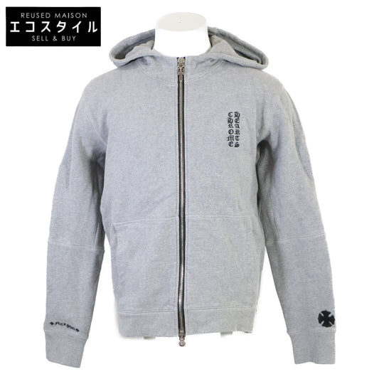 Chrome Hearts クロムハーツ Y NOT CHパッチ タガーファスナートップ ジップアップ パーカー/ トップス M