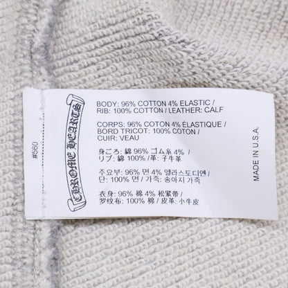 Chrome Hearts クロムハーツ Y NOT CHパッチ タガーファスナートップ ジップアップ パーカー/ トップス M