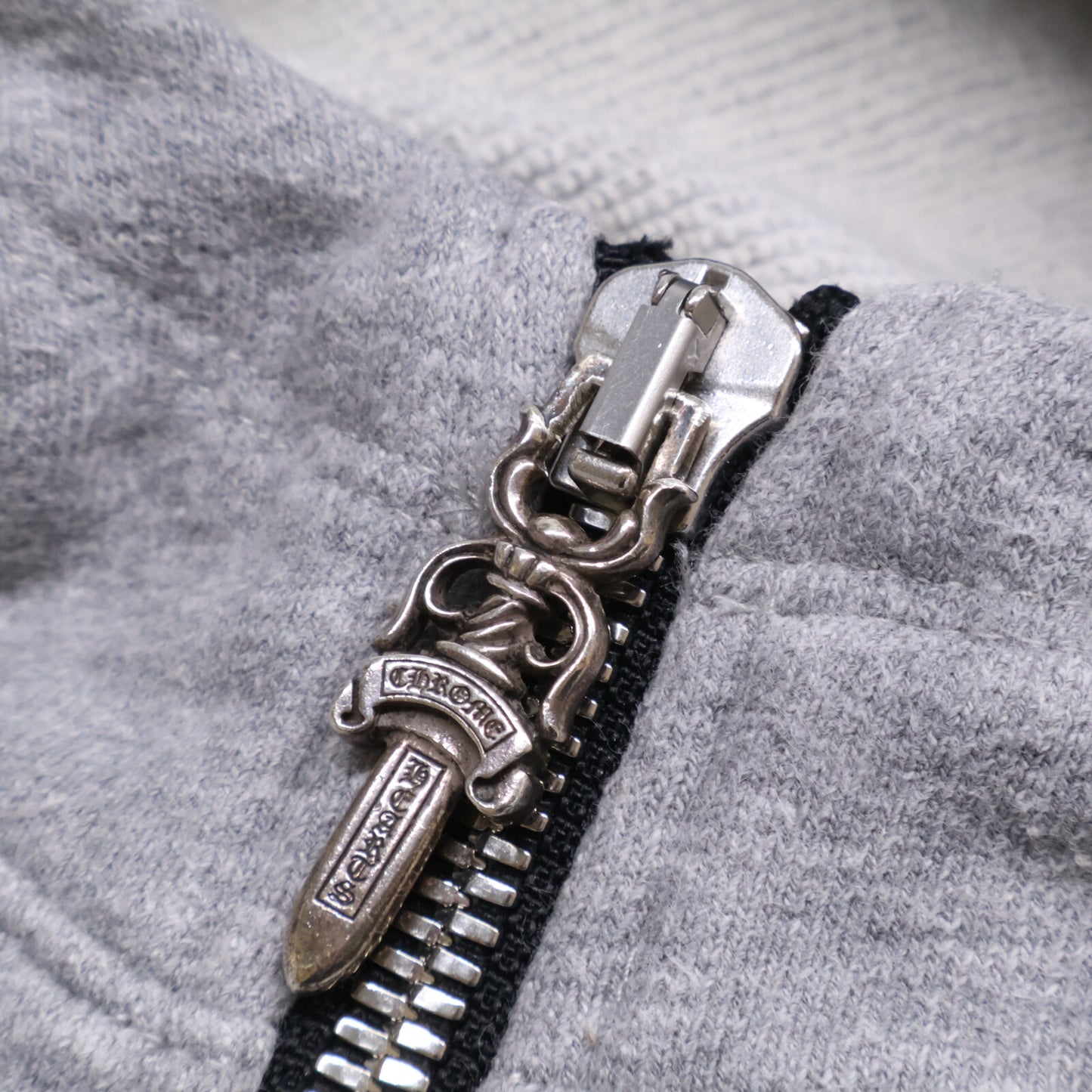 Chrome Hearts クロムハーツ Y NOT CHパッチ タガーファスナートップ ジップアップ パーカー/ トップス M