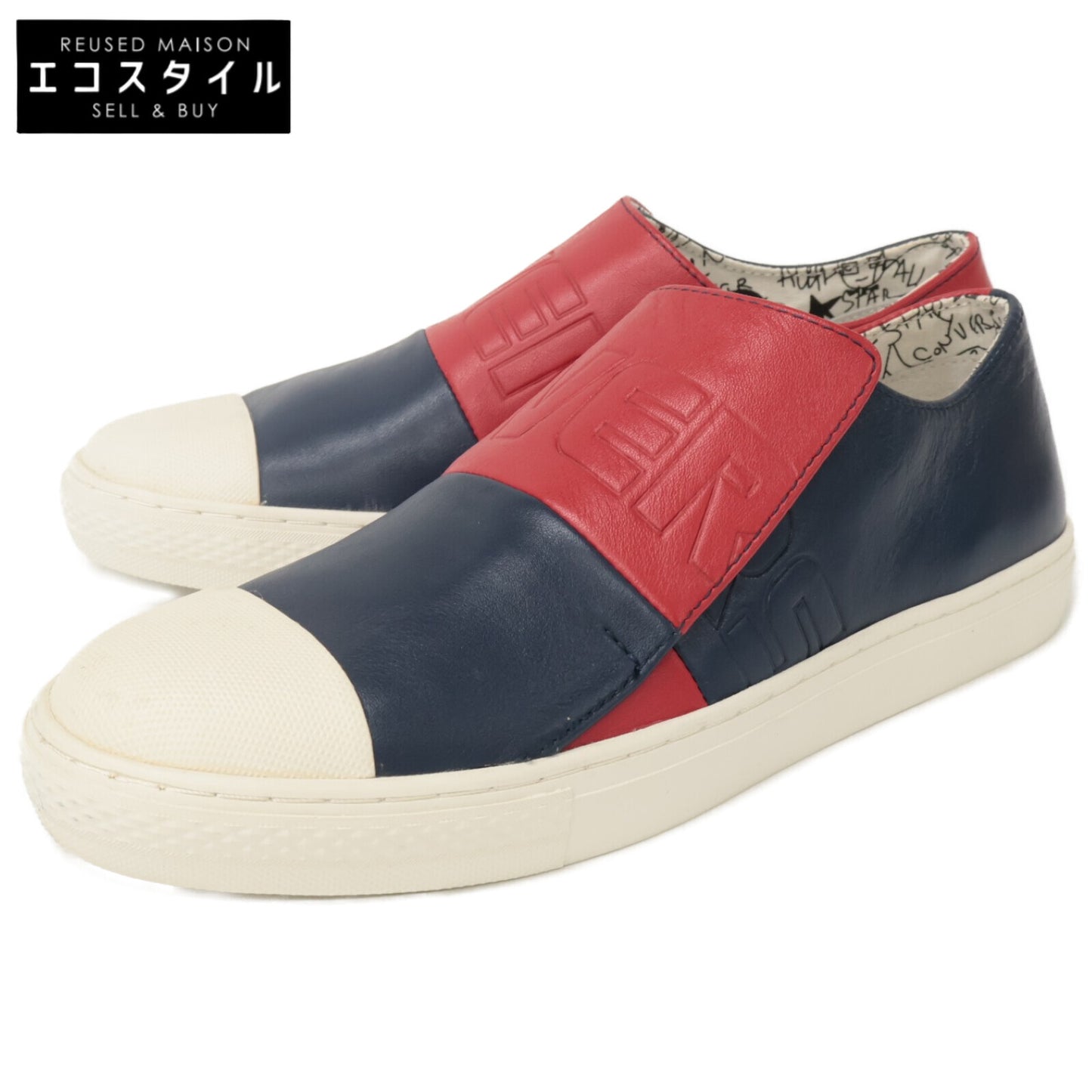 CONVERSE コンバース 【美品】AVANT CONVERSE レザー スリッポン/ シューズ 24cm