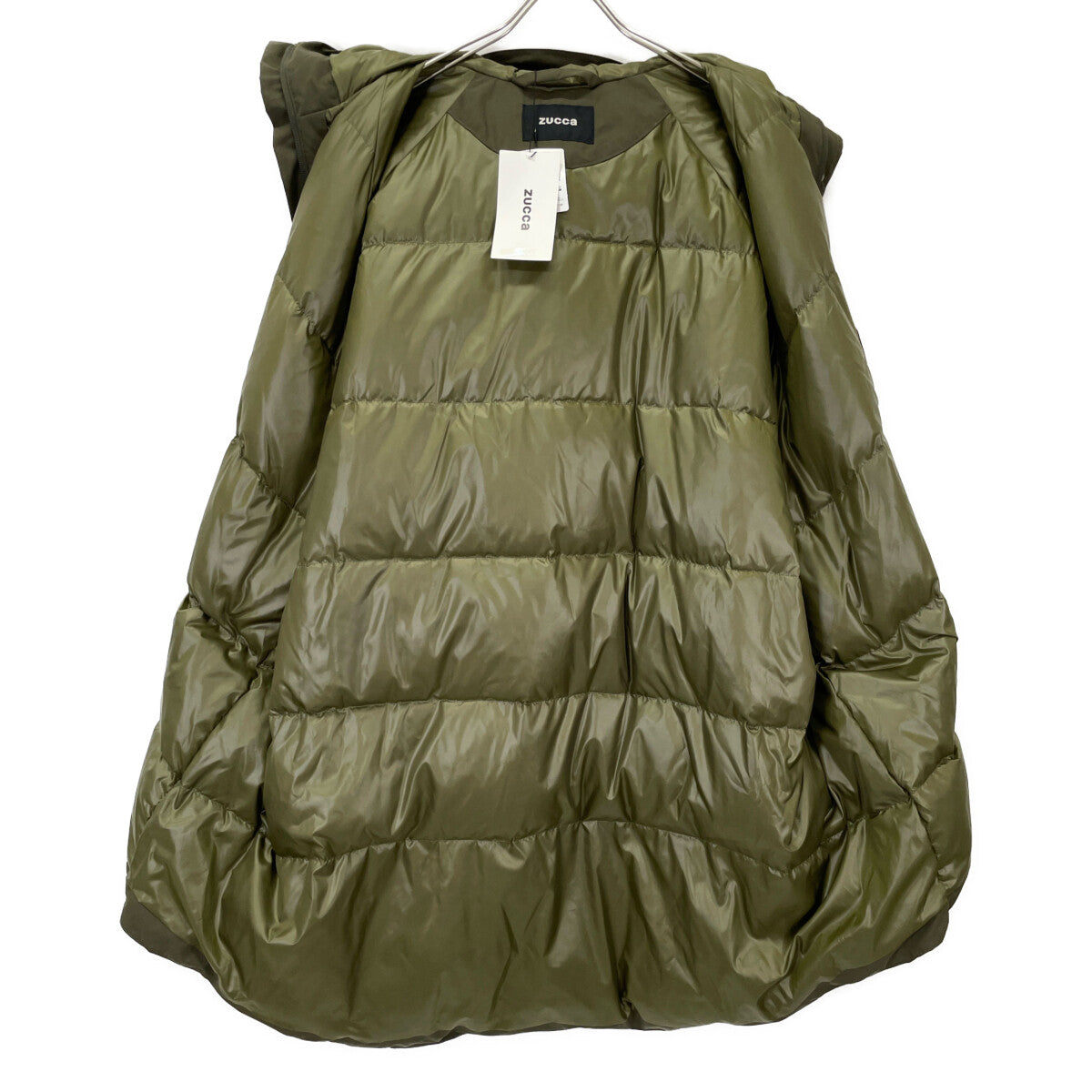 ZUCCa ズッカ CZ94FA730 ｶｰｷ ﾛﾝｸﾞ ﾀﾞｳﾝｼﾞｬｹｯﾄ コート M