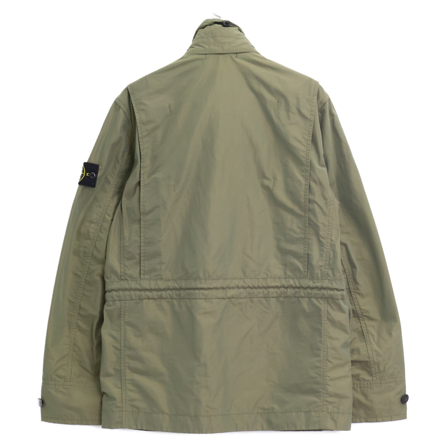 STONE ISLAND ストーンアイランド 741540922 ｸﾞﾘｰﾝ 21SS ﾅｲﾛﾝ ﾚｯﾌﾟｽﾌｨｰﾙﾄﾞｼﾞｬｹｯﾄ ジャケット M
